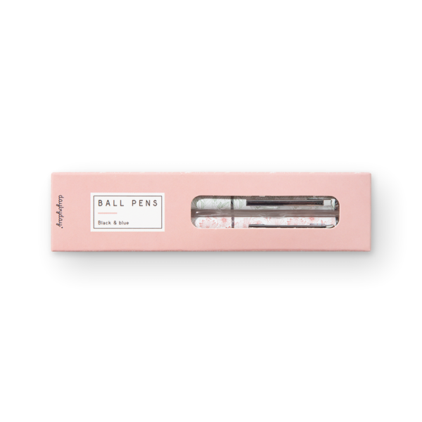 BALL PENS (BLACK AND BLUE)