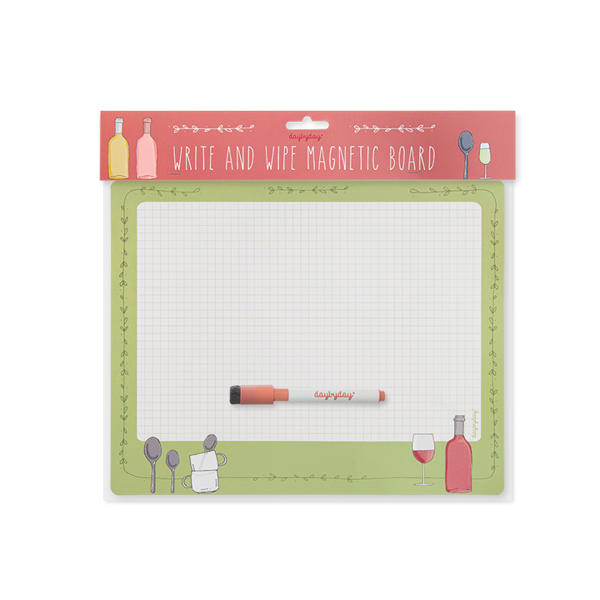 SOS COZINHA - WRITE AND WIPE MAGNETIC BOARD