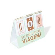DIAS PARA A PRÓXIMA VIAGEM! — COUNTDOWN DE VIAGEM