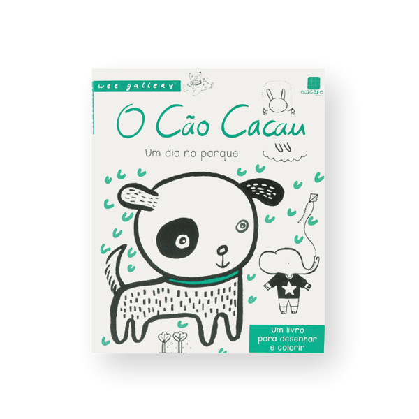 O CÃO CACAU - DESENHAR E COLORIR