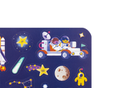 160 STICKERS SPACE
