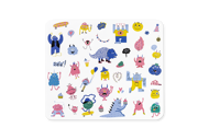 160 STICKERS MONSTERS