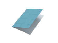 POSTCARD - BLUEBERRY SQUARES (SQUARED)