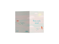 POSTCARD - WELCOME, BABY! - BIRDS I