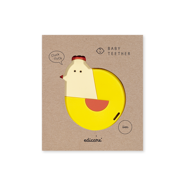 BABY TEETHER — HEN
