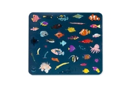 160 STICKERS COLOURFUL FISH
