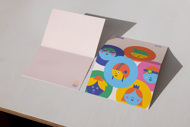 POSTCARD - MEMO FACES SERIES
